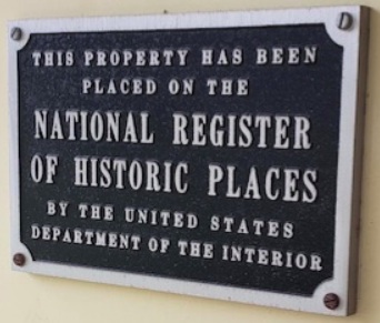 This Property has been placed on the National Register of Historic Places by The United States Department of the Interior
